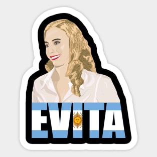 Eva Peron (Evita) Sticker